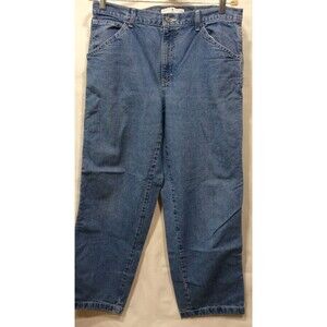 Vintage Y2K Women’s Tommy Hilfiger Carpenter Denim Jeans Size 12 Baggy Hip Hop